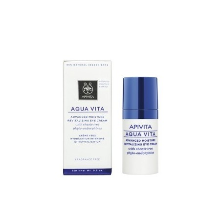 APIVITA AQUA VITA CREMA HIDRATANTE PARA LOS OJOS CON AGNOCASTO Y RUSCO - 1 APIVITA AQUA VITA CREMA HIDRATANTE PARA LOS OJOS CON AGNOCASTO Y RUSCO - 1