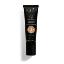 Crema Coloreada de acción multiple. Ideal para maquillaje facial. Revive y corrige el brillo de la piel. Protege, ilumina la piel y unifica la tez. Efecto inmediato. ROUGJ+ BBCream CARAMEL SPF 30