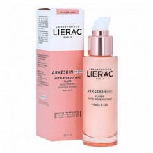 Crema de noche que corrige visiblemente los signos de la menopausia sobre la piel. Composición natural para hidratar y aumentar la densidad de la dermis. LIERAC ARKESKIN 50 ML CREMA NOCHE