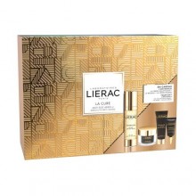 Este pack edición limitada contiene: Premium Antie-Edad Absoluto La Cura 30ml Dosis de Juventud 1 mes, Premium La Crema Voluptuosa Anti-edad Absoluto 15ml, Premium La Mascarilla Anti-edad Abosluto 10ml y Premium La crema contorno de ojos anti-edad absoluto 3ml. LIERAC COFRE PREMIUM LUXURY LA CURE+3 MINI - 1
