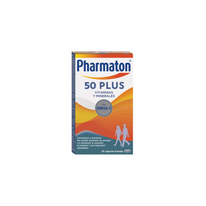 Pharmaton 50 plus 30 cápsulas