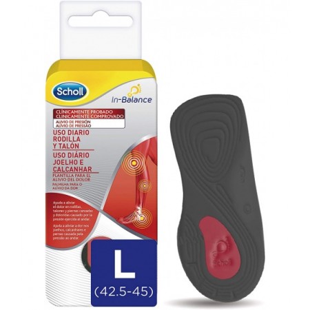 DR. SCHOLL PLANTILLAS IN-BALANCE ZONA TALON-RODILLA L  - 1