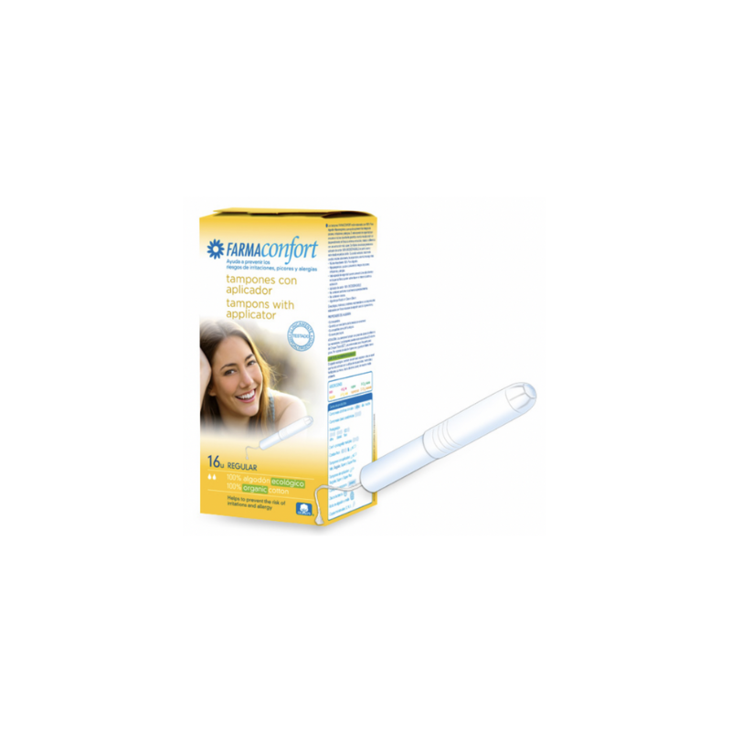 FARMACONFORT TAMPONES CON APLICADOR REGULAR 16 UD  - 1