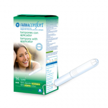 FARMACONFORT TAMPONES CON APLICADOR SUPER 16 UD  - 1