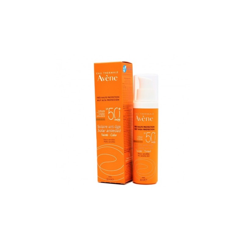 AVENE SOLAR CREMA ANTIEDAD TOQUE SECO 50+  - 1