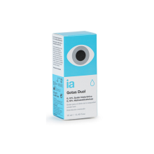 INTERAPOTHEK GOTAS OFTALMICAS CON DOBLE HUMECTACION 1 ENVASE 15 ML  - 1