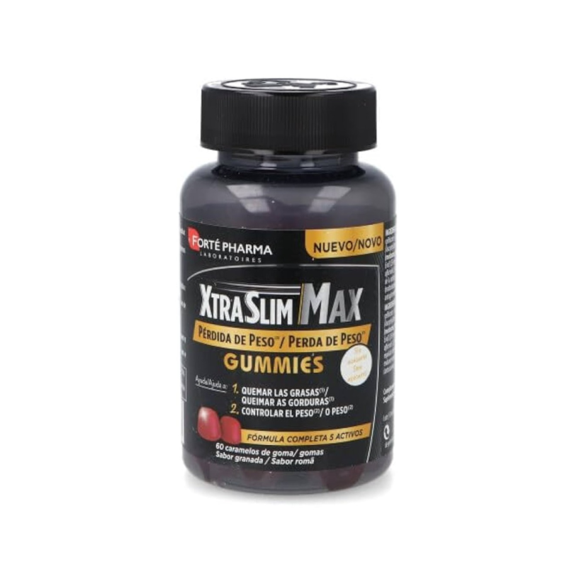 COMPRAR XTRASLIM MAX GUMMIES 60 CARAMELOS DE GOMA al mejor precio en Farmaeasy, tu parafarmacia online