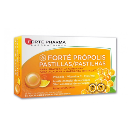 COMPRAR FORTE PROPOLIS PASTILLAS 24 PASTILLAS LIMON al mejor precio en Farmaeasy, tu parafarmacia online COMPRAR FORTE PROPOLIS PASTILLAS 24 PASTILLAS LIMON al mejor precio en Farmaeasy, tu parafarmacia online